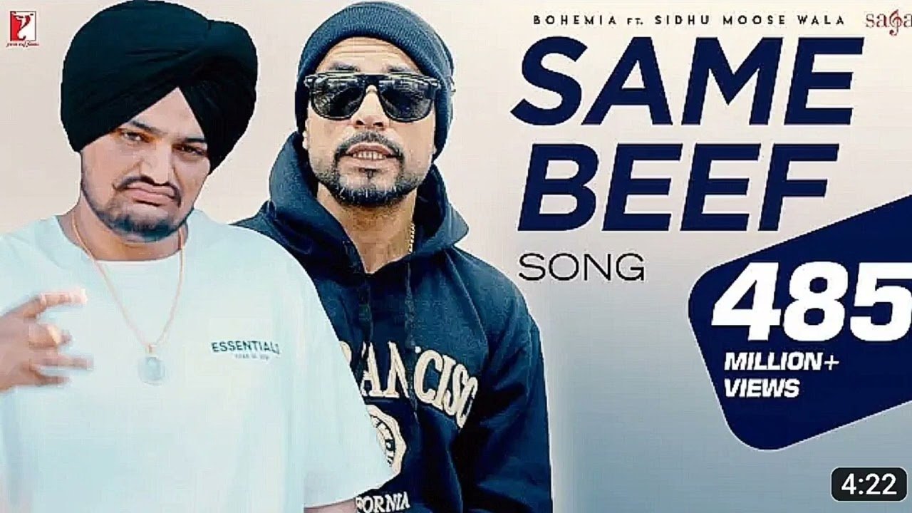 Same Beef – Bohemia & Sidhu Moose Wala